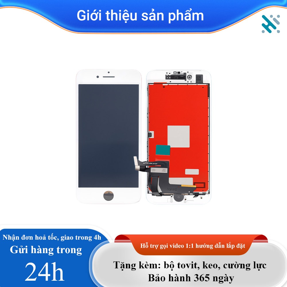 Màn hình zin chính hãng tương thích iPhone 6/6P/6S/6S Plus/7/7 Plus/8/8 Plus, tặng kèm bộ dụng cụ