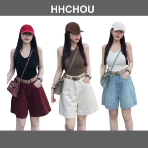 HHCHOU - Quần Jeans Ngố Full màu chất jeans mềm