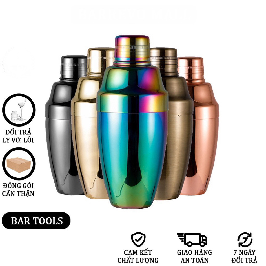 Standar Shaker Classic American - Dụng cụ Bartender - Chất liệu inox ...