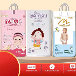 Tã Bỉm Dán Quần Momo Diamond, Momo Nature,Momotaro Cho Bé Đủ Size