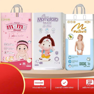 Tã Bỉm Dán Quần Momo Diamond, Momo Nature,Momotaro Cho Bé Đủ Size