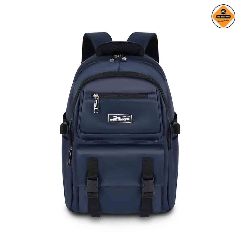 Balo Đi Học Xbags DARK BLUE XB 3202 Chống Nước - Balo Cho Cấp 2, Cấp 3 Siêu Bền, Nhiều Ngăn Chứa, Đựng Laptop 15.6 Inch!