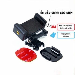 Giá Đỡ, Kẹp Điện Thoại Dán Lên Mặt Đồng Hồ Xe Máy Ô tô Có Đế Cài Dễ Tháo Lắp (Kèm Miếng Dán Siêu Dính)