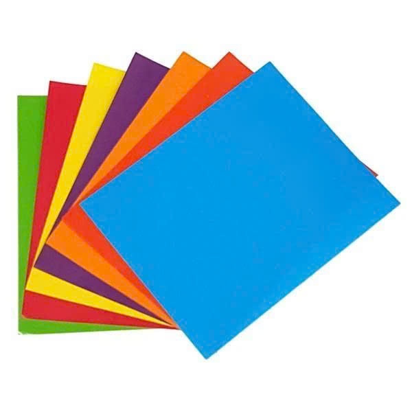 Giấy Thủ Công Decal 12 Màu A4 - The Sun