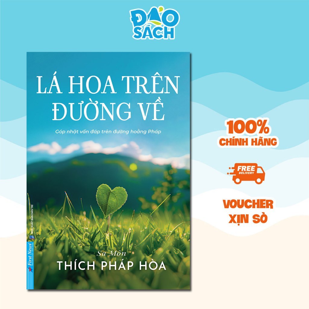 Bìa sách Lá Hoa Trên Đường Về Tác giả Sa Môn Thích Pháp Hòa