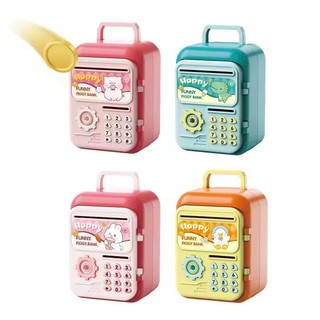 Đồ Chơi Ống Đựng Tiền, Két Nhựa Tiết Kiệm Hoạ Tiết Đáng Yêu Hoạt Hình Capypara,Kurumi Cho Các Bé