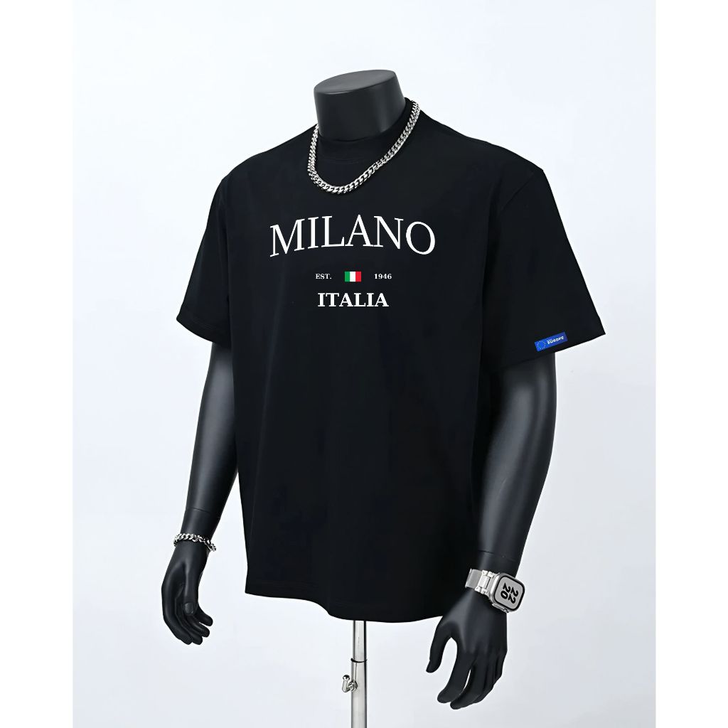 Áo Thun Mỹ NewYork Áo Thun Boxy Nam Nữ Phong Cách Đường Phố Vải Cotton 100% Định Lượng 250gsm