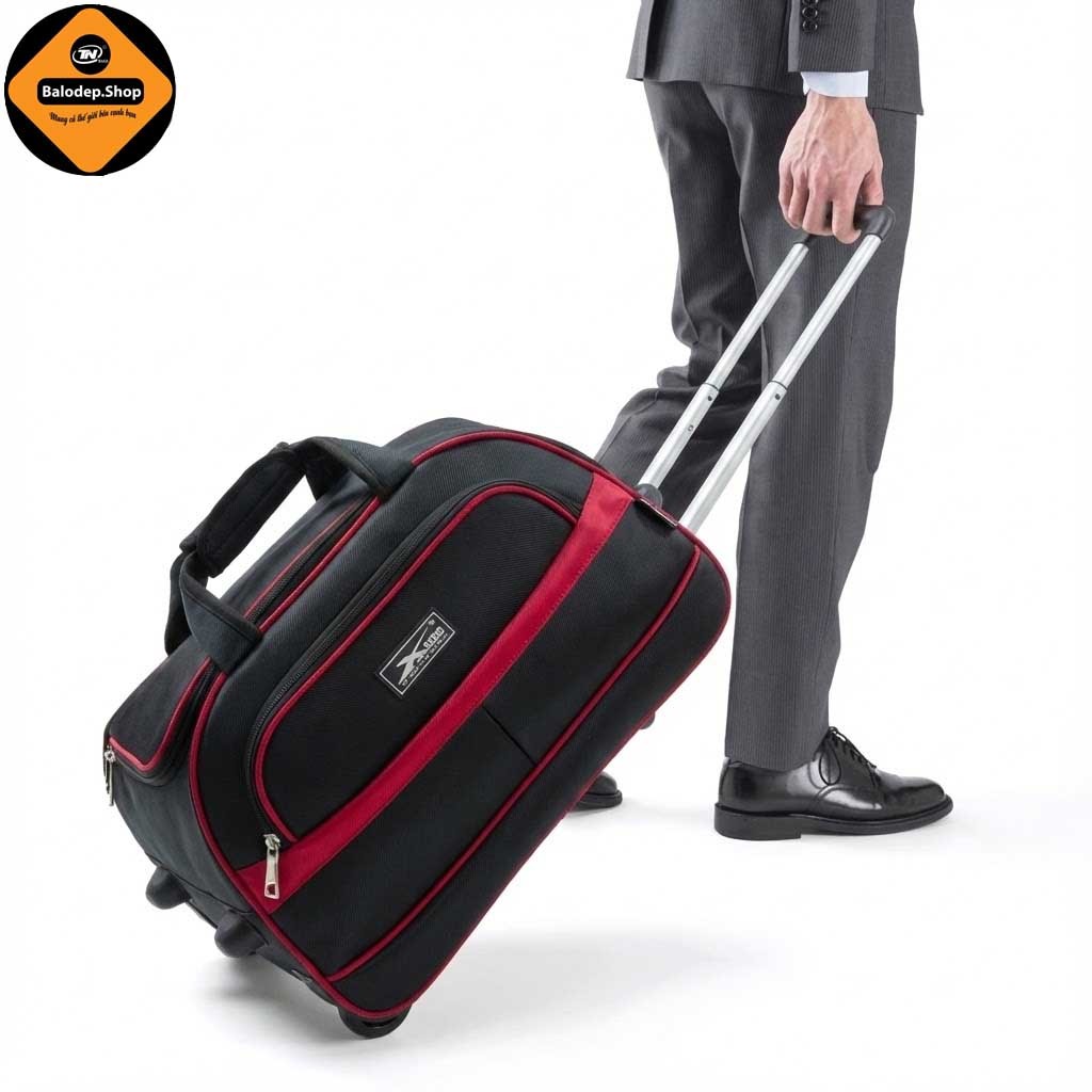 Túi Cần Kéo Cao Cấp Xbags Classic Xb 6102 Chống Thấm Nước, Bánh Xe 360°, Kéo Nhẹ Như Vali Du Lịch!