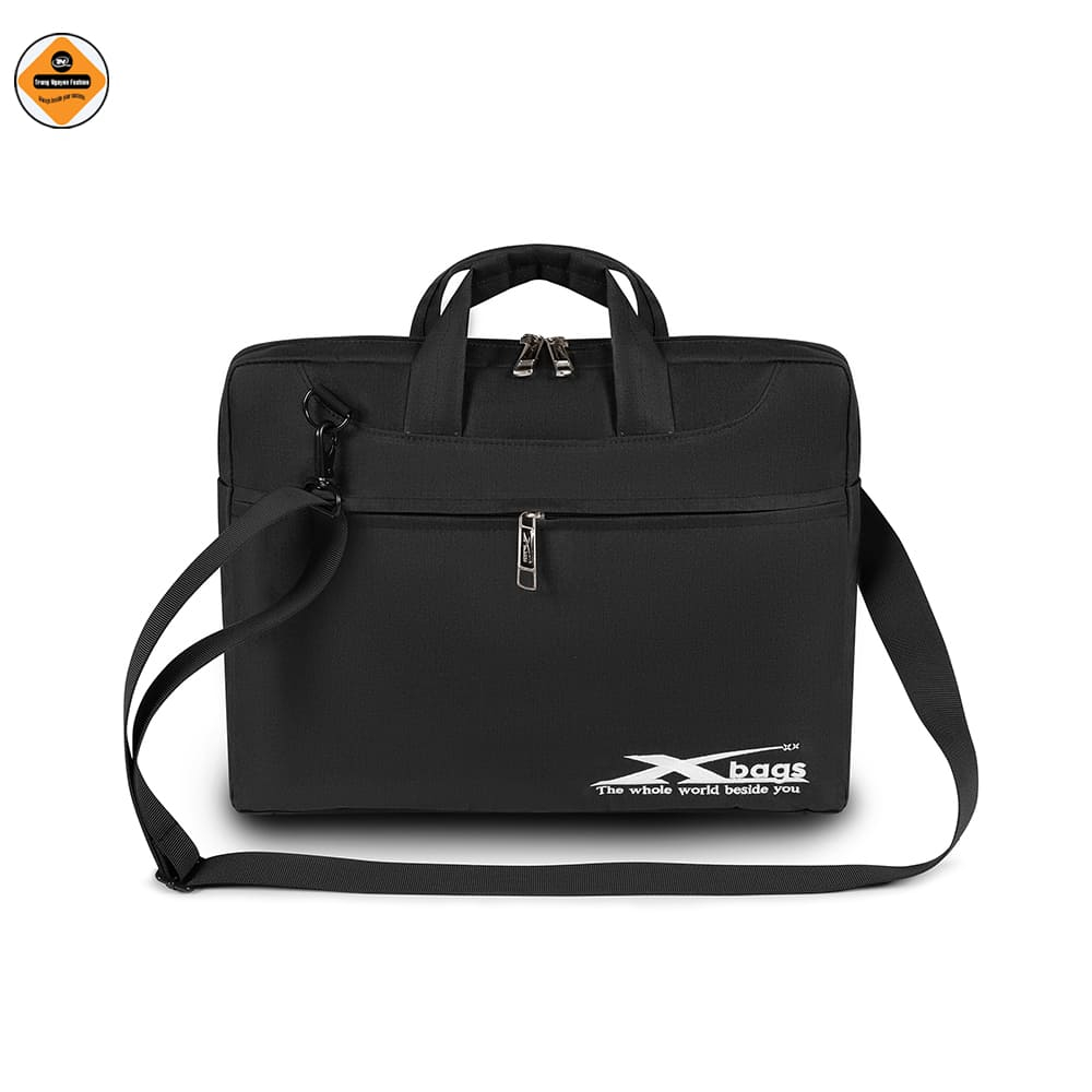 Cặp Laptop Công Sở Nam Màu Đen Cao Cấp Xbags Elegant XB4201 – Sang Trọng, Chống Sốc, Lịch Lãm!