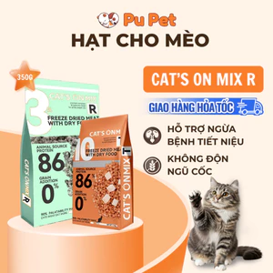 Hạt Cho Mèo Cats On Mix và On25 gói 350g/400g Từ Hàn Quốc Cho Mọi Lứa Tuổi