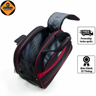 Túi cần kéo du lịch chống thấm Xbags Classic Xb 6102 cao cấp gọn nhẹ sành điệu đen phối đỏ cá tính!