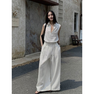 𝗢𝗹𝗶𝘃𝗲𝗿 𝗣𝗮𝗻𝘁𝘀-| LY LINEN| Quần Linen xuông