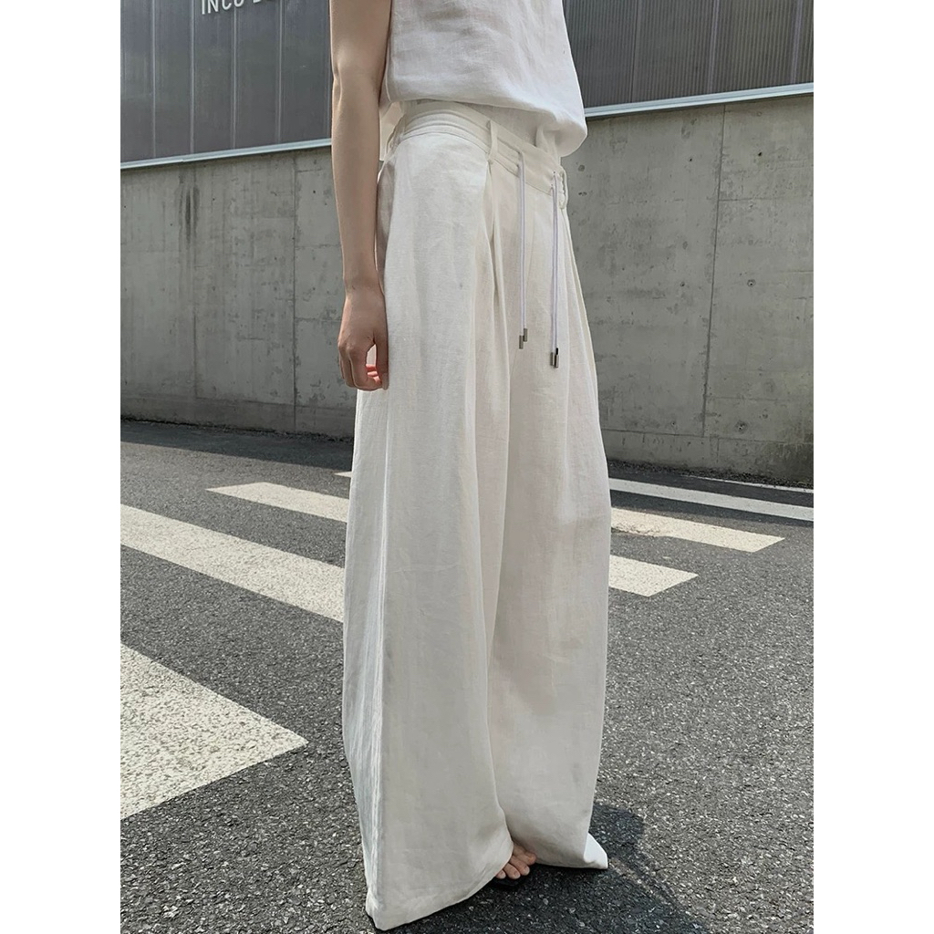 𝗢𝗹𝗶𝘃𝗲𝗿 -  Quần Linen xuông