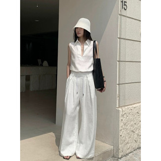 𝗢𝗹𝗶𝘃𝗲𝗿 𝗣𝗮𝗻𝘁𝘀-| LY LINEN| Quần Linen xuông