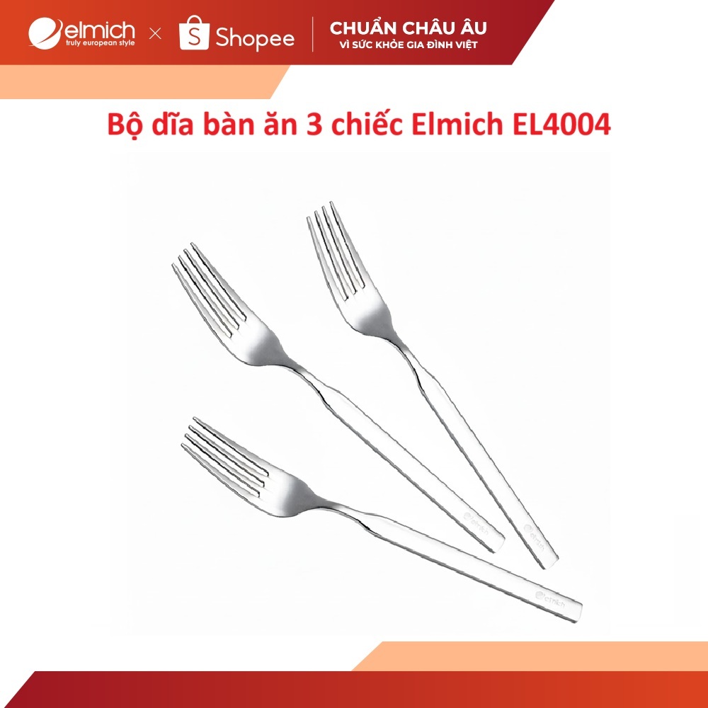 Bộ dao, thìa, dĩa Elmich EL400X
