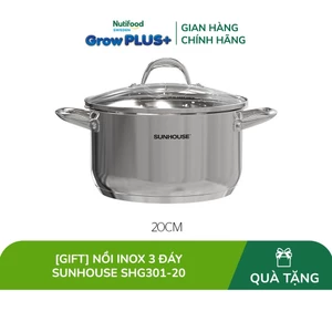 Nồi Inox 3 đáy Sunhouse SHG301-20