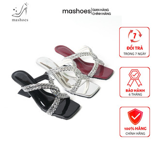DÉP GUỐC NỮ 6p XOÀN  CAO CẤP LẤP LÁNH  mashoes D4796
