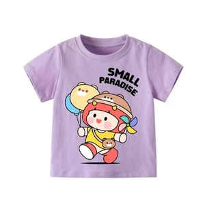 👕 Áo Thun Bé Gái mềm mịn thoáng mát in hình dễ thương 👕 AT471