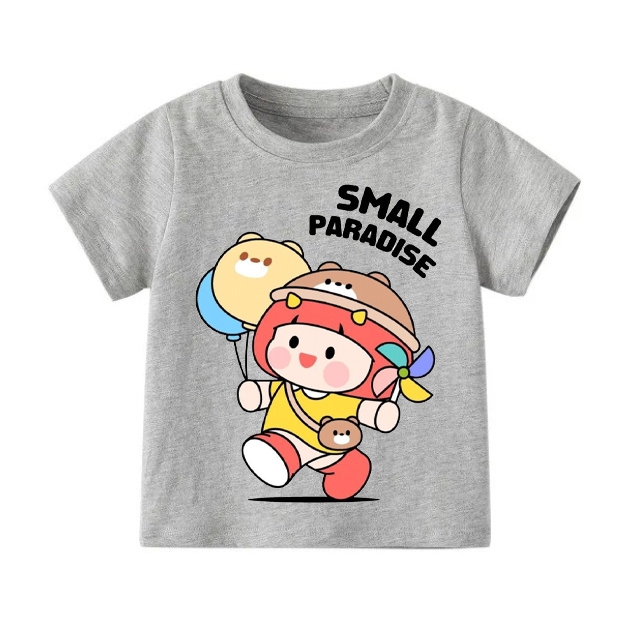 👕 Áo Thun Bé Gái mềm mịn thoáng mát in hình dễ thương 👕 AT471