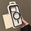 Ốp Lưng Từ Tính Trong Suốt Sang Trọng Dành Cho iP 17 16 15 14 13 12 11 Pro Max X XS Max Plus