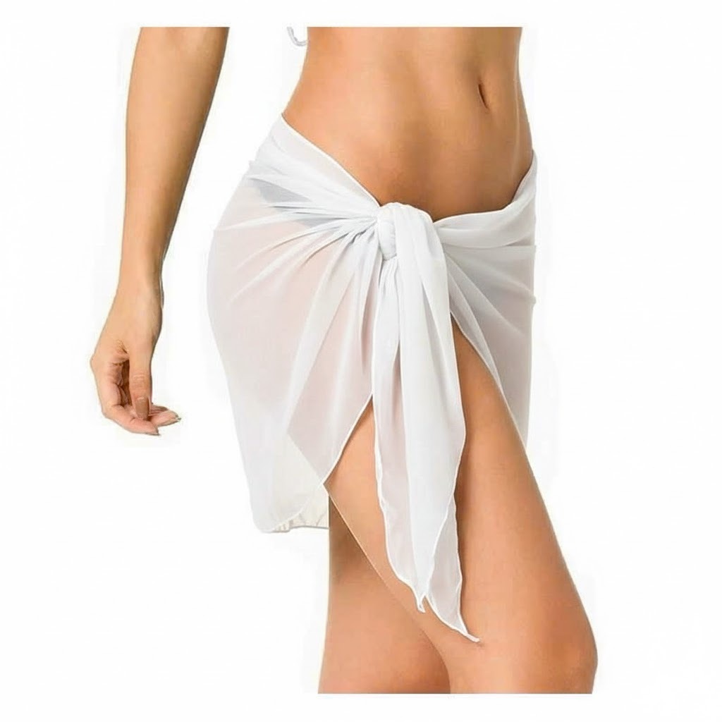 Khăn voan quấn bikini, Khăn quấn đi biển đa năng siêu hot