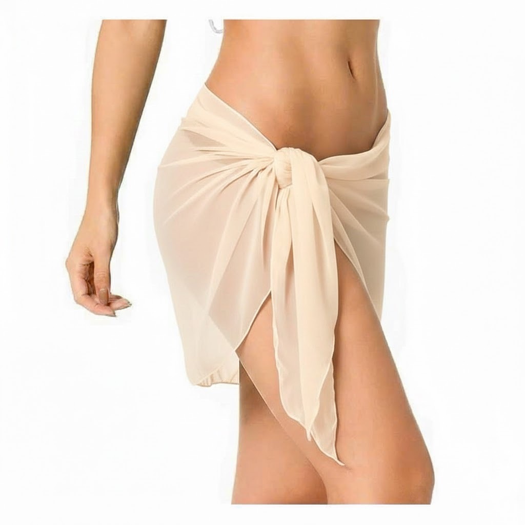 Khăn voan quấn bikini, Khăn quấn đi biển đa năng siêu hot