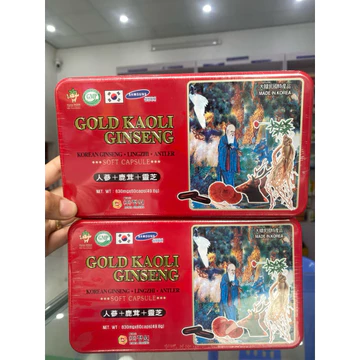 GOLD KAOLI GINSENG (Hàng nhập khẩu) - Viên nhân sâm Hàn Quốc.