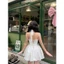 VÁY CORSET HOA NHÍ HALTER CỔ YẾM DÁNG XÒE TIỂU THƯ HOT TREND NOEL TẾT 2026 (ẢNH THẬT)