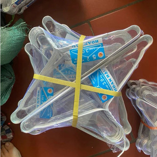 Combo 30 móc nhôm treo quần áo 370gr (L =45cm) bền nhẹ tiện lợi dễ sử dụng