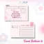 Thiệp Giấy In Hình Viết Tay, Postcard 2 Mặt Thiết Kế, Thiệp Ghi Lời Chúc, Chất Liệu Dày Dặn