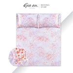 [Hỏa tốc] Bộ ga giường 3 món lụa Tencel 60s GIA AN HOME DECOR size 1m2 1m4 và 2m gồm 1 drap bo chun 2 vỏ gối nằm — ảnh 1