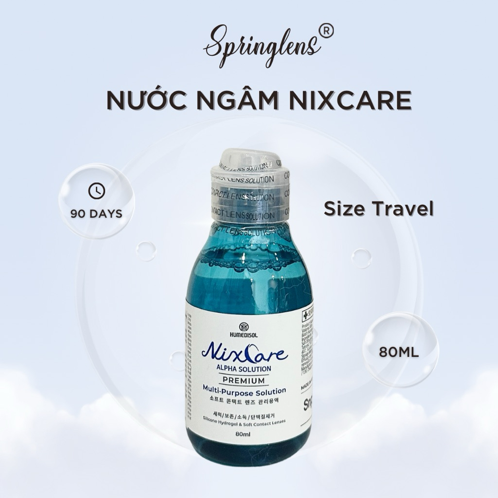 [Tổng hợp] DUNG DỊCH NƯỚC NGÂM LENS FRENZ B5-DREAM EYE-NIX CARE VÀ NHỎ MẮT FRENZ B5-DREAM EYE @spring.lens