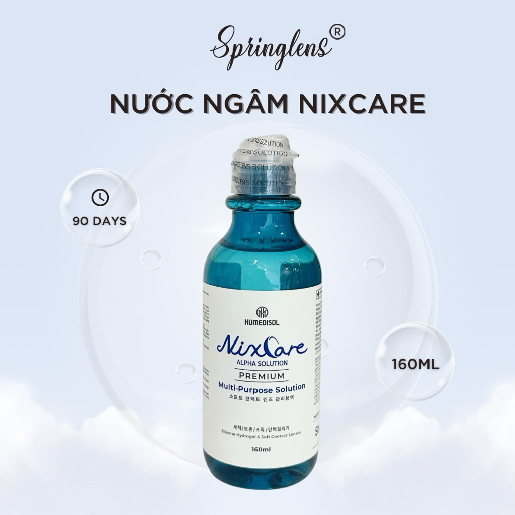 [Tổng hợp] DUNG DỊCH NƯỚC NGÂM LENS FRENZ B5-DREAM EYE-NIX CARE VÀ NHỎ MẮT FRENZ B5-DREAM EYE @spring.lens
