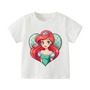 👕 Áo Thun Bé Gái mềm mịn thoáng mát in hình dễ thương 👕 AT477