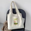 Túi tote liền thân TẾT hình bánh chưng mai vàng chúc mừng năm mới Túi vải TẾT đeo vai canvas quai liền đi chơi đi học