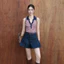 Quần short jean nữ GILLEE ống rộng xếp ly xoè 2 bên, quần jean ngắn trẻ trung mặc hè siêu mát FQJ056