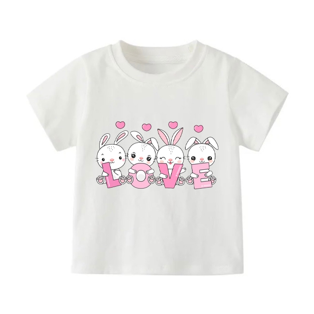 👕 Áo Thun Bé Gái mềm mịn thoáng mát in hình dễ thương 👕 AT482