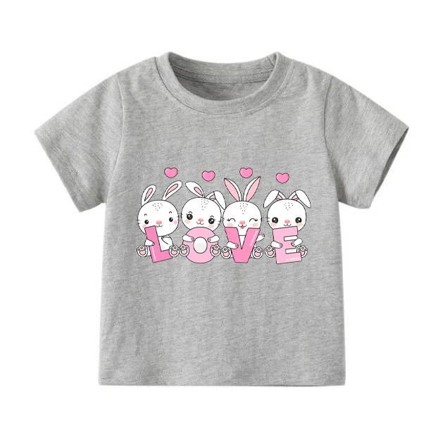 👕 Áo Thun Bé Gái mềm mịn thoáng mát in hình dễ thương 👕 AT482