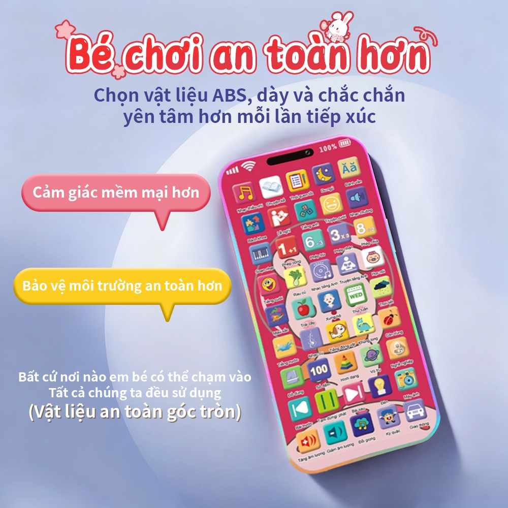 Máy Học Chữ Số Tiếng Việt Cho Bé Từ 1 Tuổi | Quà Tặng Thông Minh - Kích Thích Trí Não & Ngôn Ngữ