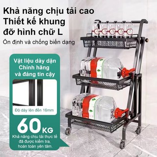 BMZAR Kệ Gấp Gọn Đa Năng Điều chỉnh đa góc 90°-180° Xe Đẩy Spa Sắt phù hợp mọi không gian