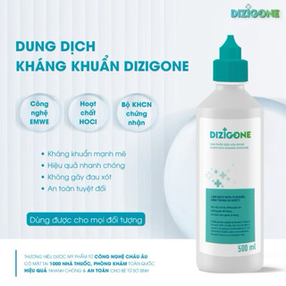 Dung dịch xịt Kháng khuẩn Dizigone - Xịt sát khuẩn, lành vết thương cho bé dung tích 100ml / 300ml / 500ml