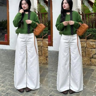 Quần Jean Denim Suông Ống Rộng Màu Đen Basic 247store Dễ Mặc, Dễ Mix Ống 33cm