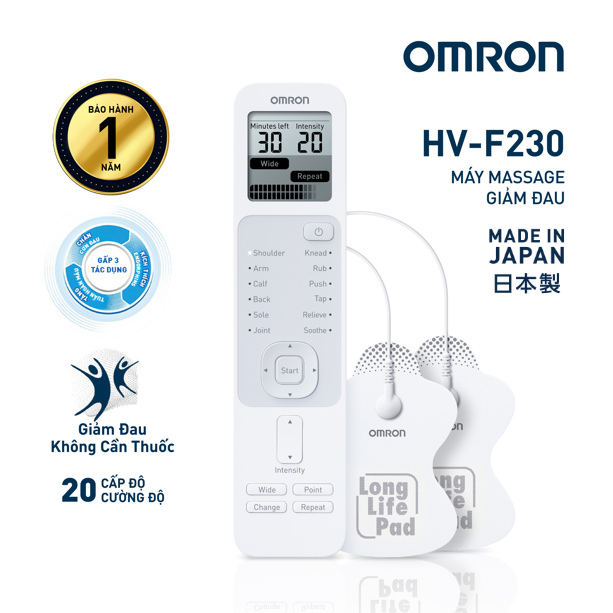 Máy Massage Xung Điện Giảm Đau HV-F230 - Sản xuất tại Nhật Bản