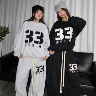 SET BỘ NỈ CHÂN CUA PREMIUM KHÔNG XÙ LÔNG THÊU 33 ÁO KHOÁC ZIP SWEATER BOXY BIGSIZE