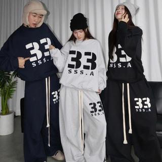 SET BỘ NỈ CHÂN CUA PREMIUM KHÔNG XÙ LÔNG THÊU 33 ÁO KHOÁC ZIP SWEATER BOXY BIGSIZE