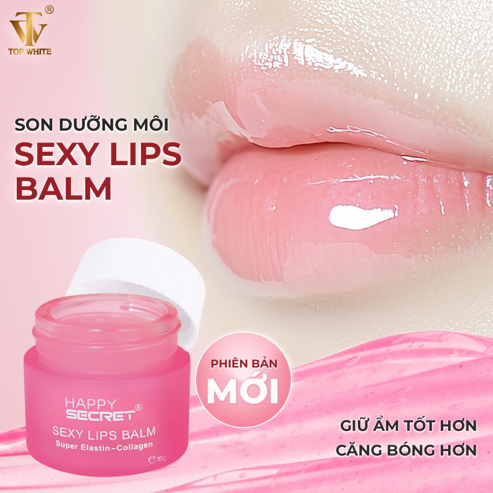 Son dưỡng môi Sexy Lips Balm Top White ( không màu)