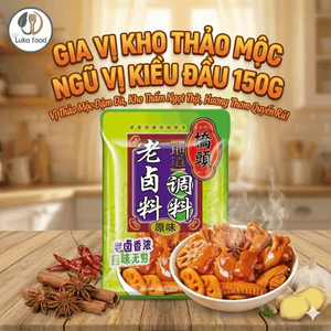 Sốt Kho Thảo Mộc Ngũ Vị Kiều Đầu 150g - Gia Vị Hoàn Chỉnh Kho Tàu, Phá Lấu, Chân Gà Lo Chuẩn Vị Trung Hoa Luka Food