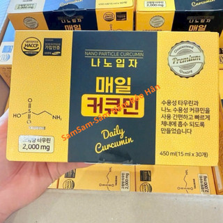 [ Chính Hãng ] Tinh nghệ Nano Curcumin Daily hàn quốc chính hãng, hộp 30 gói