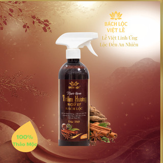 [Bách Lộc Việt Lễ] Nước Thơm Bao Sái Ngũ Vị Bách Lộc 500ml - Thảo Mộc Tự Nhiên Thanh Tẩy Bàn Thờ Tết 2026