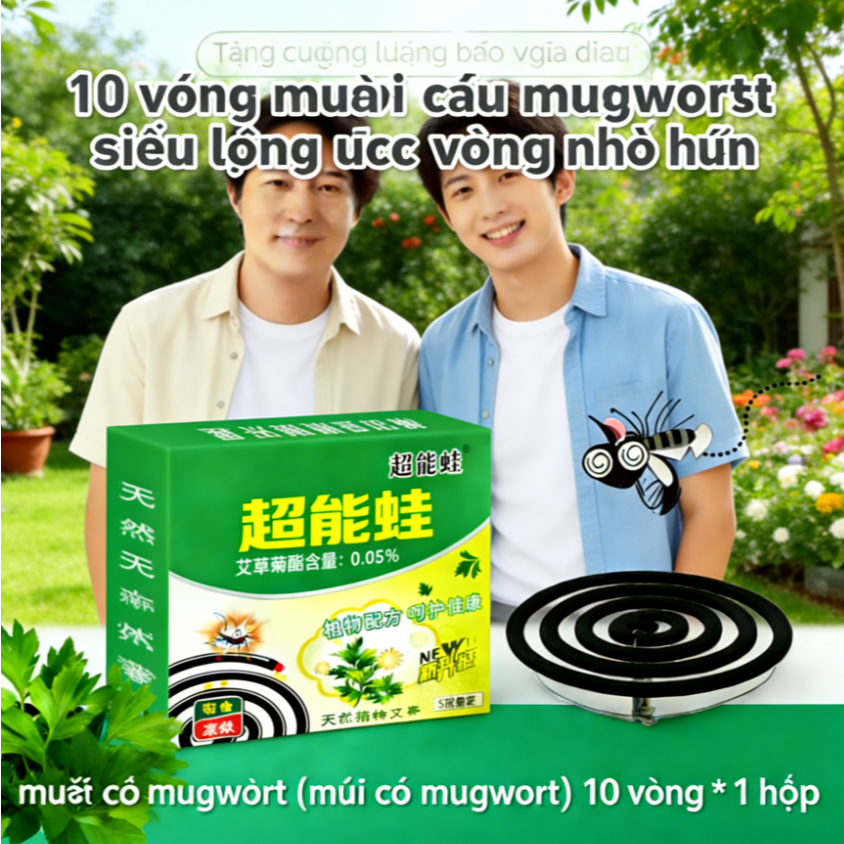 🛡️【NGẢI CỨU TỰ NHIÊN】NHANG ĐUỔI MUỖI Thảo Dược - An Toàn Cho Gia Đình 👨‍👩‍👧‍👦 🌿 Hương Thơm Dịu Nhẹ, Thời Gian Cháy Lâu,